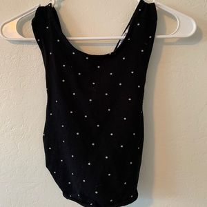 Crop top, tight tank top